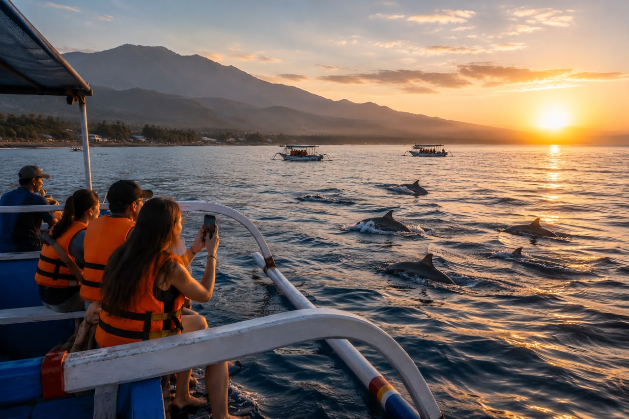 North Bali Dolphin & Sunset Tour